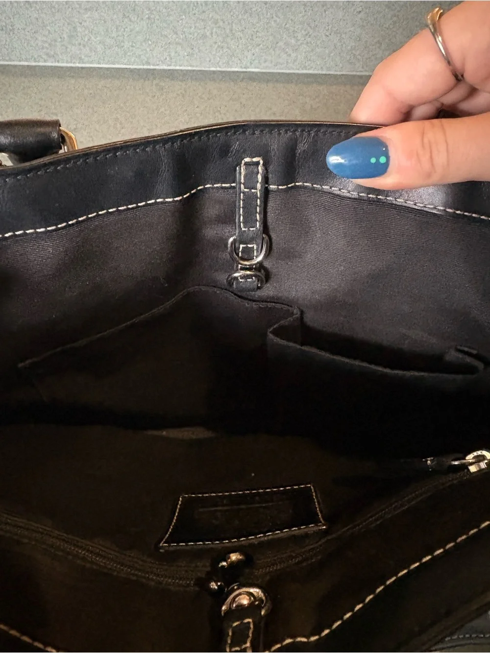 Coach tote featuring